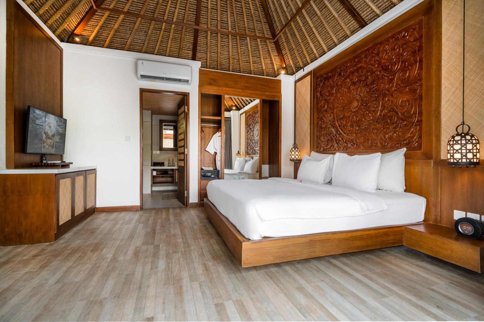 Nirwana Beach & Resort Candidasa Dış mekan fotoğraf Deluxe Ocean View